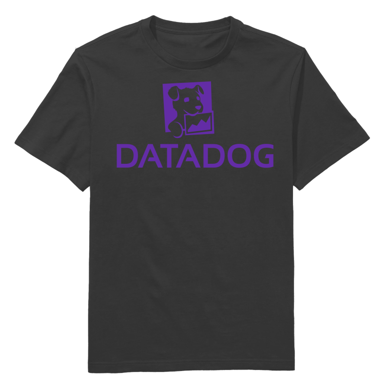Data Dog Round Neck T-Shirt