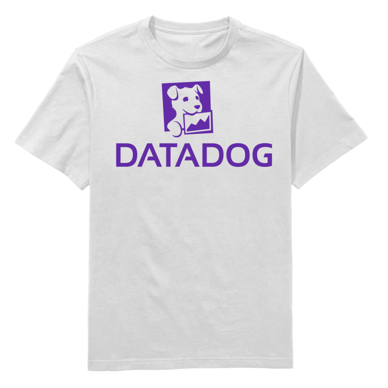 Data Dog Round Neck T-Shirt